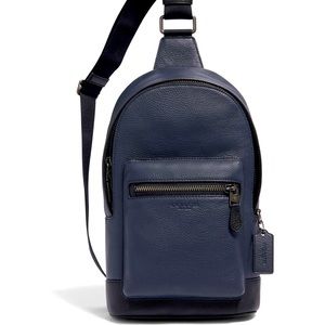 COACH WEST Adjustable strap crossbody
COLOR:
Black Antique Nickel/Midnight Navy